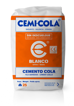Cemento cola blanco Standard Cemi-Cola