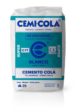 Cemento cola blanco Super Cemi-Cola