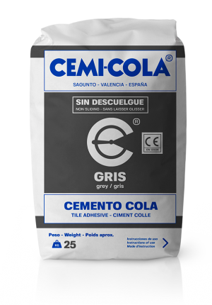 Cemento cola gris Standard Cemi-Cola